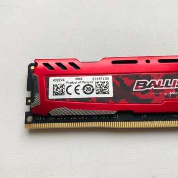 Игровая ОЗУ Ballistix Sport 8Gb DDR4 3000MHz CL15