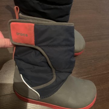Сапоги Crocs очень / зима 33/34