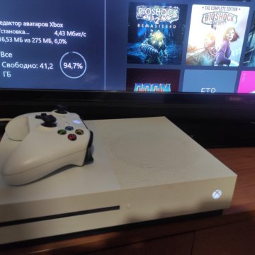 Microsoft Xbox One S 1TB +3 диска