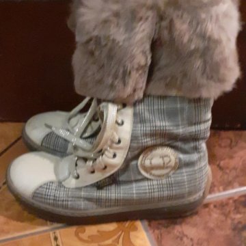 Сапоги La Perla Studio р.35 Оригинал на нат.меху