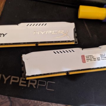 Оперативная память ddr3, HyperX Fury 16gb, 1333мгц