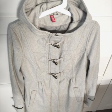 Пальто с капюшоном H&M divided