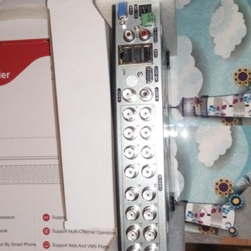 Ресивер на 16 камер видеонаблюдения.