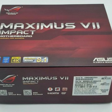 Материнка ASUS MAXIMUS VII IMPACT LGA1150 Новая