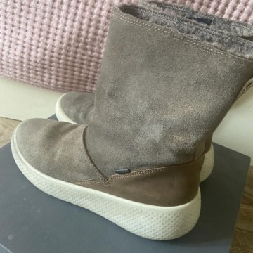 Сапожки зимние ecco женские, детские.