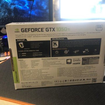 Nvidia geforce gtx 1050 ti msi 4 гб 128bit