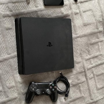 Sony PS4 slim 1.5tb (slim 500gb + жд 1 tb)