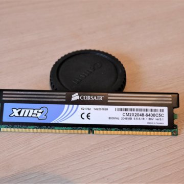 Оперативная память Corsair DDR2 2Gb PC2-6400 800МГ
