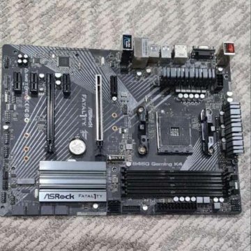 Материнская плата Asrock b450 gaming 4k