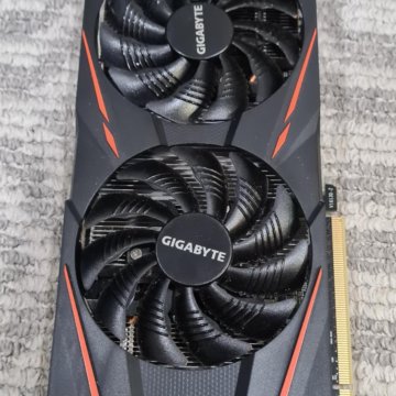 Видеокартa Gigabyte GeForce 1060 gaming 6gb