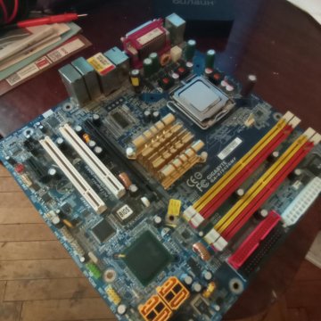 Материнская плата с процессором core 2