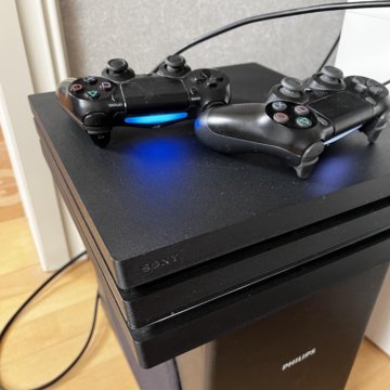 Sony ps4 pro и 110 игр