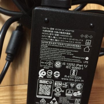 Зарядка для ноутбука Dell latitude 3410 .