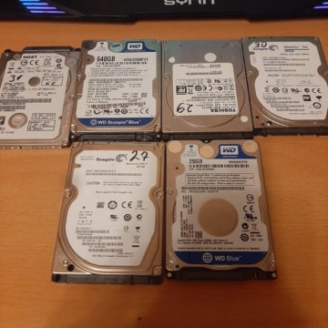 Жесткие диски (2.5, 250-750 ГБ)