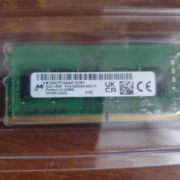 Micron DDR4 sodimm 8Gb 3200 МГц
