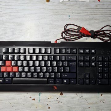 Клавиатура A4Tech Blazing gaming keyboard Q100