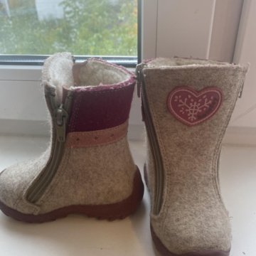 Зимние ботинки детские 21 р-р