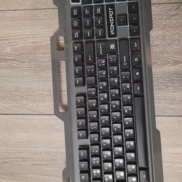 Клавиатура игровая. Ironsport. С подсветкой.