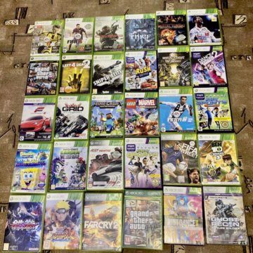 Диски на Xbox 360