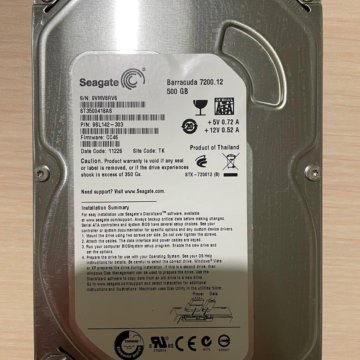 Seagate Barracuda 500GB ST3500418AS HDD 3.5