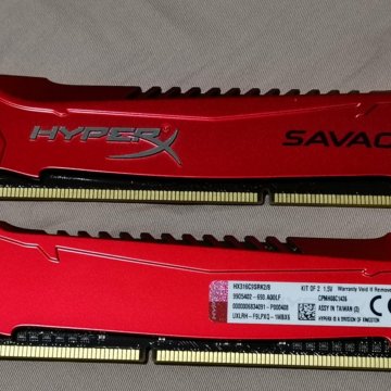 Оперативная память HyperX (Kingston) DDR4 8gb, CL9