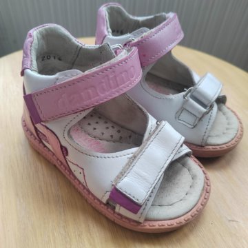 Детские ортопедические сандали кожаные 20 размер