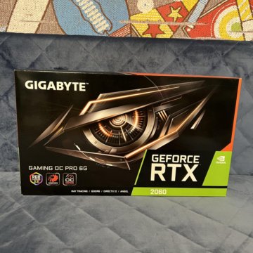 Видеокарта GeForce RTX 2060 GAMING OC PRO 6 G