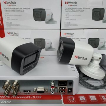 Комплект видеонаблюдения Hiwatch 5 Мегапикселей Ул