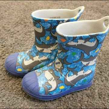 Сапоги резиновые crocs c9, 157 мм