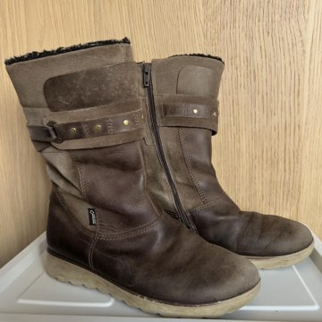 Ecco зимние сапоги gore-tex 36 размер