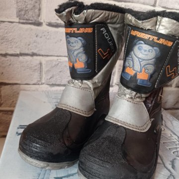 Сапоги зимние Зебра