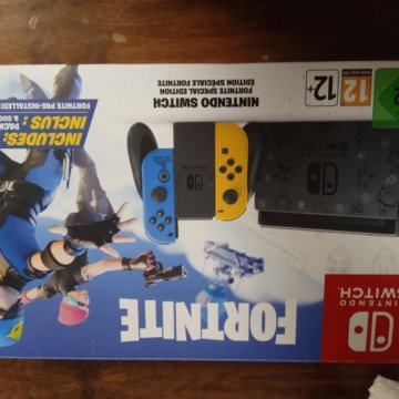 Нинтендо свитч фортнайт эдишн+ карта памяти