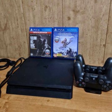 Sony PlayStation 4 Slim 1TB памяти + ИГРЫ