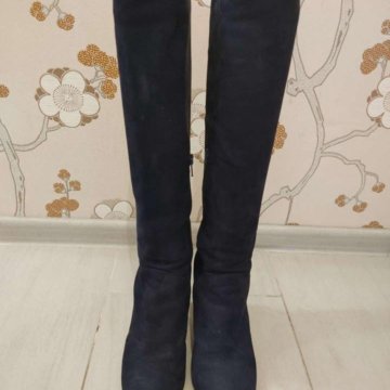 Сапоги Minelli, натуральная замша, 38 размер