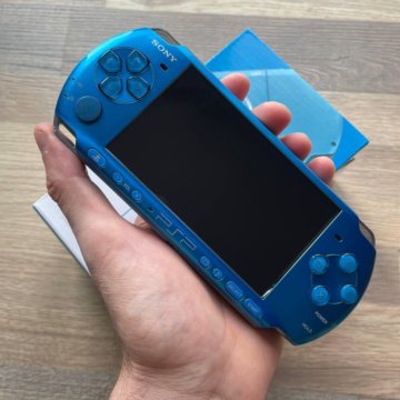 Sony PSP 3008 Blue Super Slim