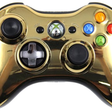 Геймпад беспроводной Chrome Series Gold для Xbox 3
