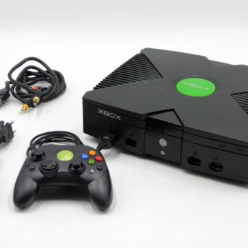 Игровая приставка Xbox Original Черный Чип Б/У