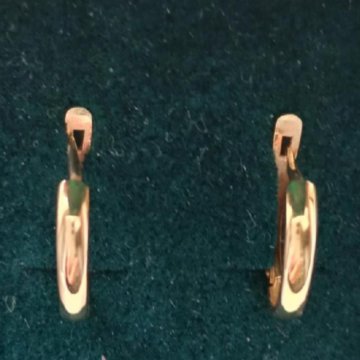 Серьги золотые 585
