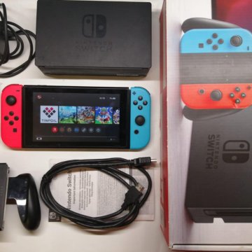 Nintendo Switch 1v/160гб/atmosphere/стекло/игры