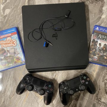 Sony playstation 4 Slim 1TB с играми