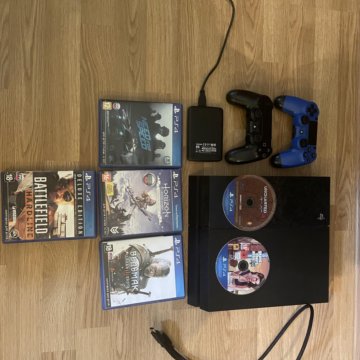 Sony Ps 4 Fat 500gb + жёсткий диск Toshiba 500gb