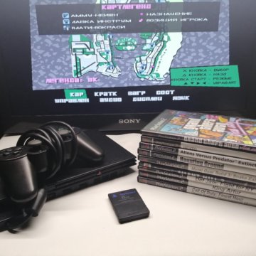 Sony Playstation 2 + игры
