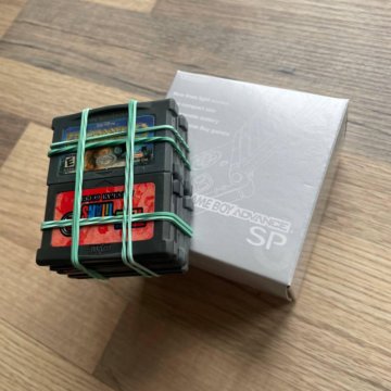 Game Boy Advance SP AGS-001 Silver Metallic