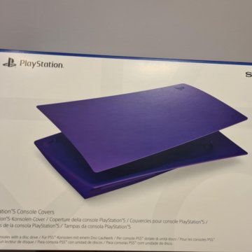 PS5 панели galactic purple (фирменные)