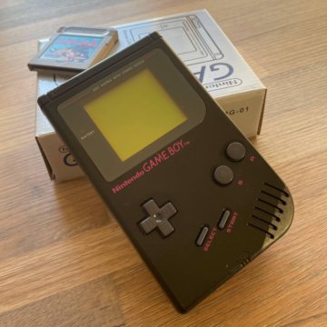 Nintendo Game Boy DMG-01 Black (1989 год)