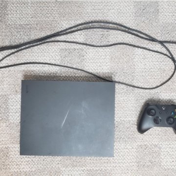 Xbox one x с кучей игр