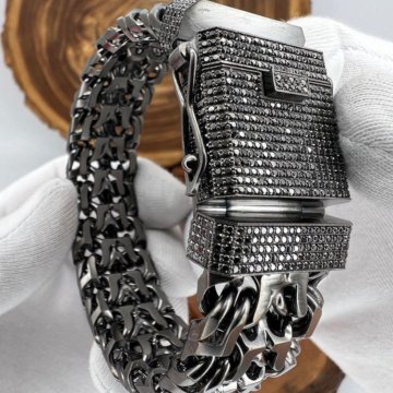 Золотой Браслет с Бриллиантами
