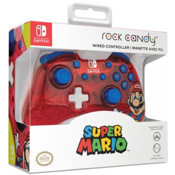 Контроллер PDP проводной Rock Candy Mario Punch (S
