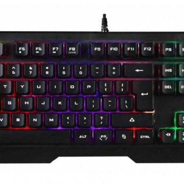 Клавиатура A4Tech Bloody Q135 Neon черный USB Mult