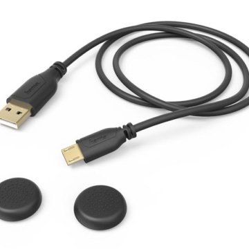 Зарядный кабель Hama Super Soft черный для: PlaySt